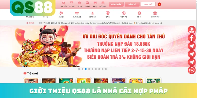 Giới Thiệu QS88 - Điểm Hẹn Cá Cược Mang Tầm Vóc Quốc Tế