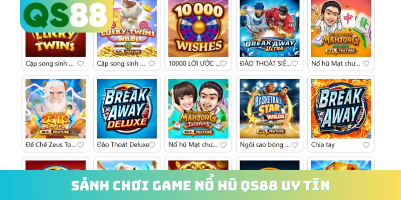 Nổ Hũ QS88 - Địa Chỉ Săn Xu Vàng Nhận Tiền Tỷ Mỗi Ngày