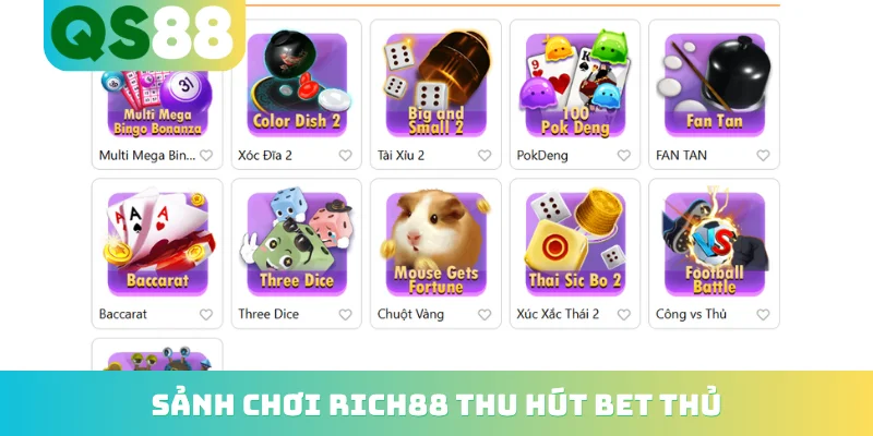 Game Bài QS88 - Dẫn Đầu Xu Hướng Với 100 Bàn Đấu Xanh Chín