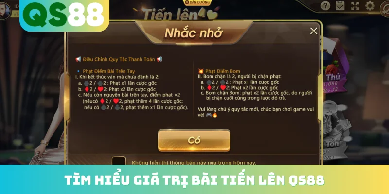 Bài Tiến Lên QS88 - Thách Thức Giới Hạn Của Cao Thủ